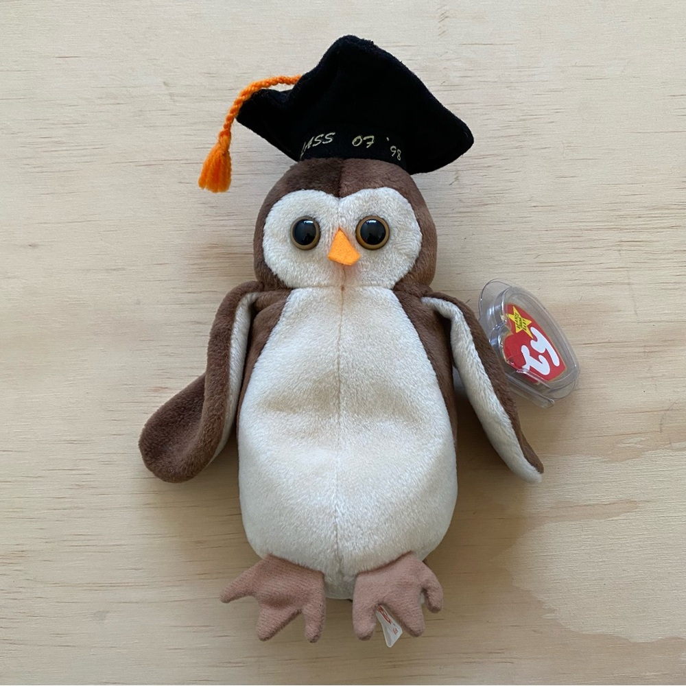 ❌ SOLD ❌ Ty Beanie Babies Wise the owl